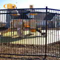 The most fashion wholesale unclimbable zinc steel fence